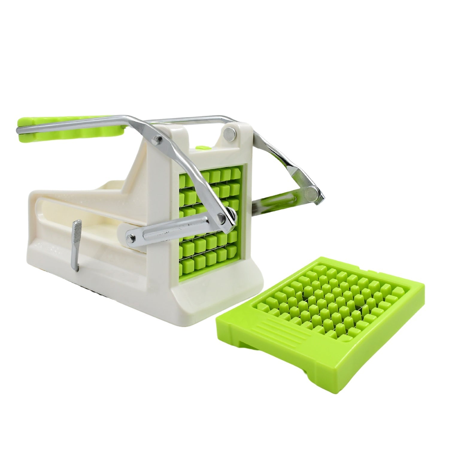 French Fry Cutter, Great with Vegetables, Potato Fries Cutter Professional Vegetable Cutter Stainless Steel Cutter Potato, Onions, Carrots, Cucumbers, Fruits Potato Cutter (1 pc) French Fry Cutter, Great with Vegetables, Potato Fries Cutter Professional Vegetable Cutter Stainless Steel Cutter Potato, Onions, Carrots, Cucumbers, Fruits Potato Cutter (1 pc)